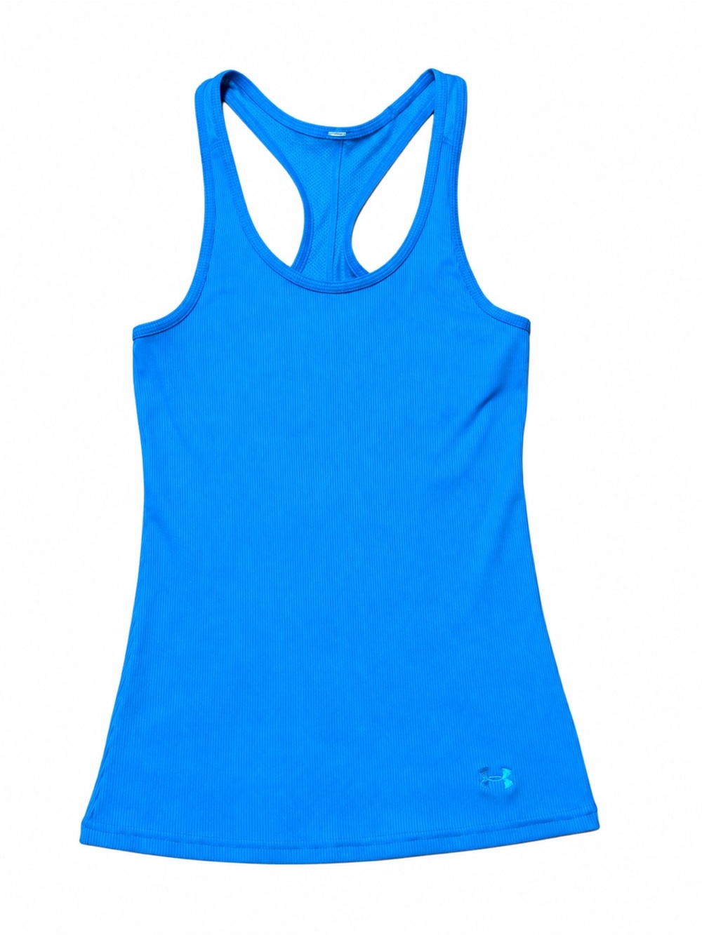 Under Armour Blue Ribbed Racerback Athletic Tank Top Women’s XS